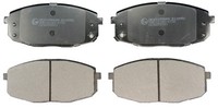 Vorderachse Denckermann B110952 Bremsbelagsatz, Scheibenbremse FüR Hyundai,Kia