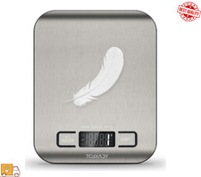 Food Scale, 11lb Digital Kitchen Scale with 6 Units LCD Display and Tare...