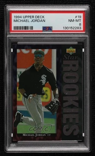 1994 Upper Deck Michael Jordan #19 PSA 8 HOF