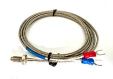 K Type Temperature Sensor Probe Grounded - M6 Thread