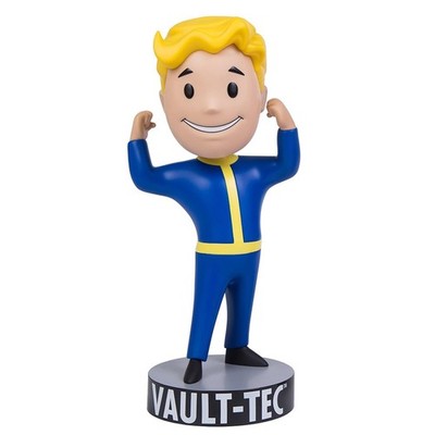 Fallout 76 Vault Boy Stärke 12 Zoll PVC Wackelkopf
