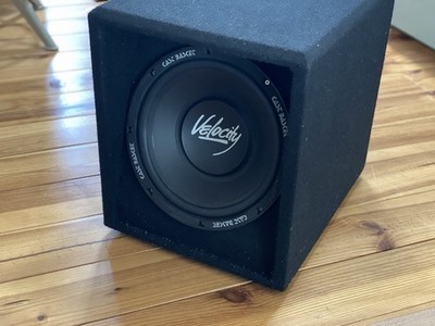 Blaupunkt Velocity VRS 12 Subwoofer 12''30cm 2 x 4 Ohm 400 Watt RMS 800 Watt max.
