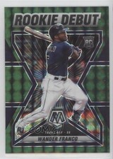 2022 Panini Mosaic Rookie Debut Green Mosaic Prizm Wander Franco #RD-6 7ba