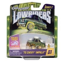 CarTuned Lowriders Series 2 '75 Chevy Impala 01 Diecast with LED Lighting