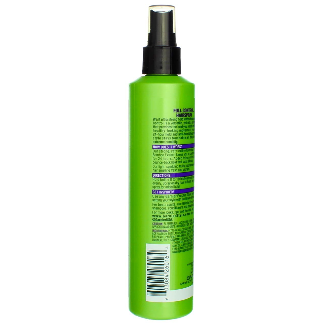 3 Pack Garnier Fructis Style Full Control Hair Spray, 8.5 fl oz