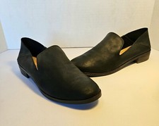 Lucky Brand Minimalist Pre-owned Slippers Navy Size 7M/37 Soft Leather Upper
