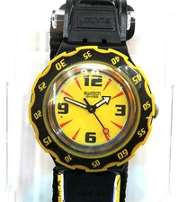 NEW Swatch Scuba 200 Watch GOODWILL GAMES SHB101S w/ Case & Papers 1998 Gents