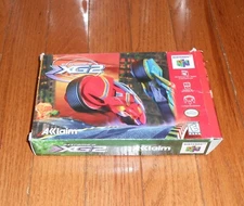 N64 EXTREME-G XG2  EMPTY BOX WITH INSTRUCTION MANUAL