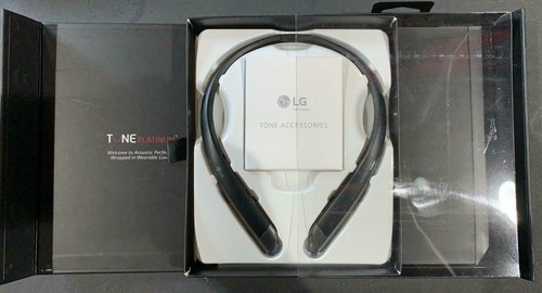 Lg Tone Platinum Hbs 1100 Bluetooth Headset Harman Kardon Sound Black Ebay Lg Tone Platinum Hbs 1100 Bluetooth Headset Harman Kardon Sound Black Ebay