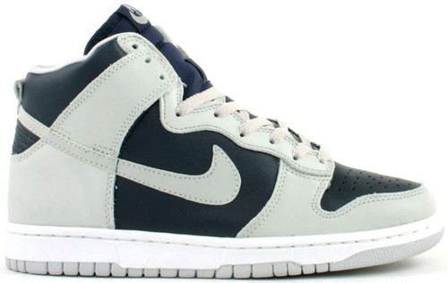 スニーカー 1999 NIKE DUNK HIGH LE(dead stock) Deadstock Vintage 1999 Nike Dunk Hgih Le Obsidian Lt Zen Grey