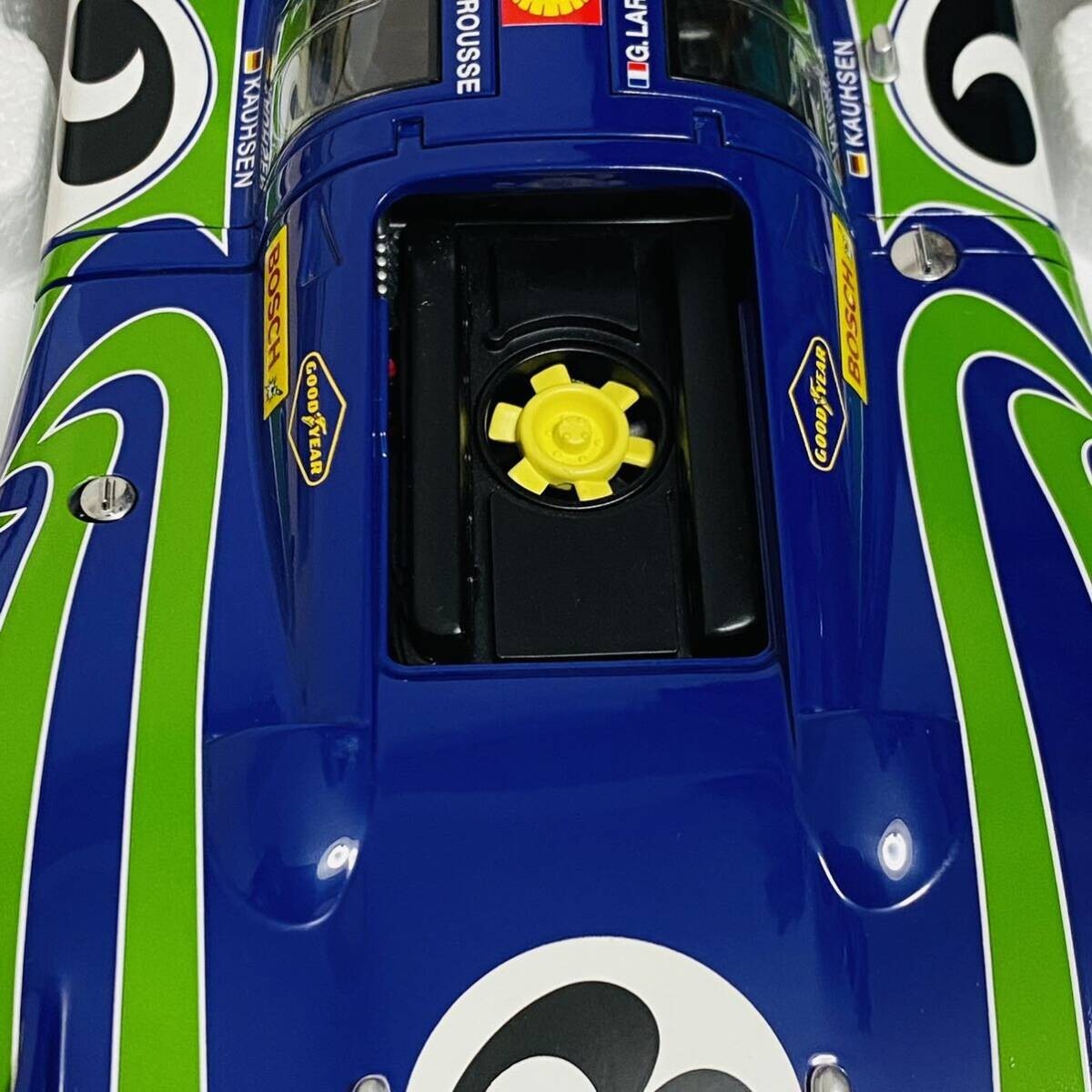 1/18 AUTOart Porsche 917 Long Tail #3 Blue Green w/ Box From
