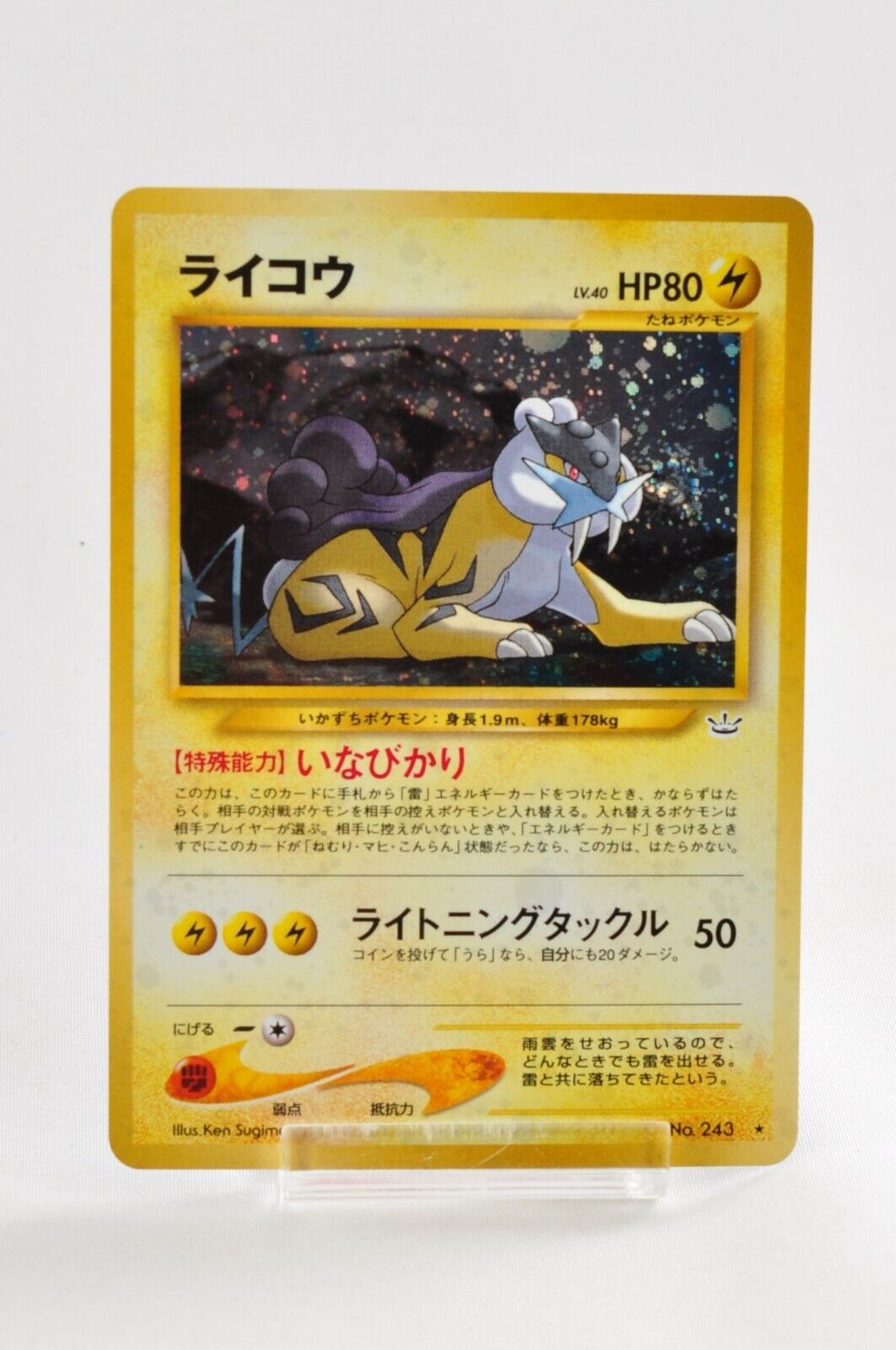 Pokémon - (243) Raikou