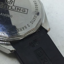 BREITLING Chrono-Matic A14360 Stainless Steel Automatic Chronograph 49MM 12