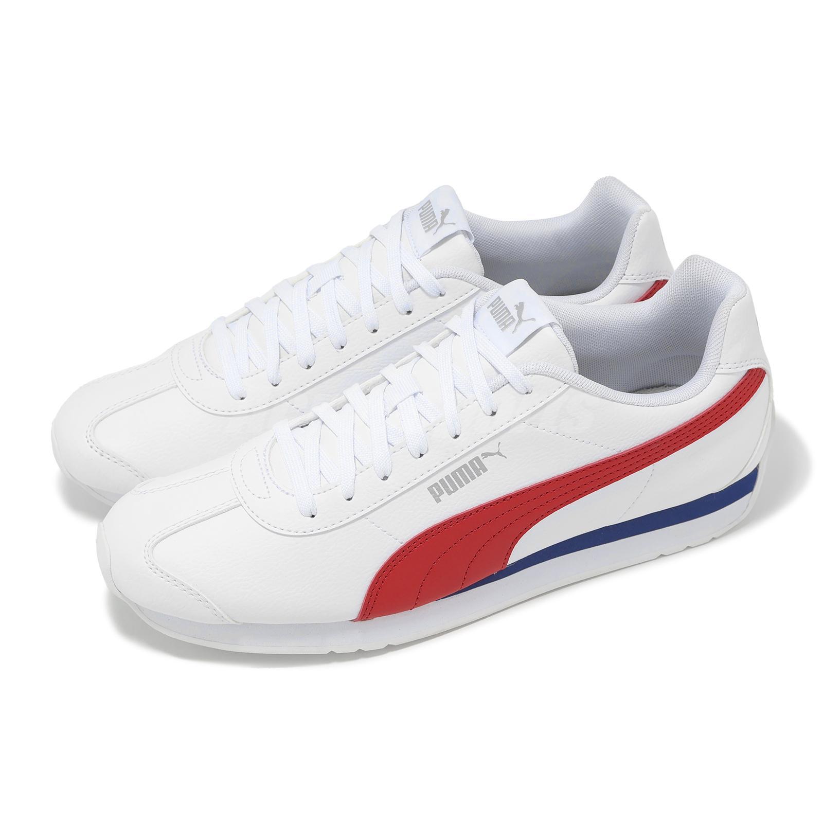 Мужская повседневная обувь унисекс Puma Turin 3 White High Risk Red 383037-08