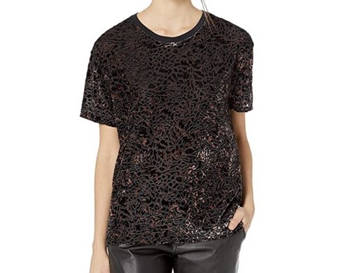 Teddy Burnout Tee Cheetah Combo Size 