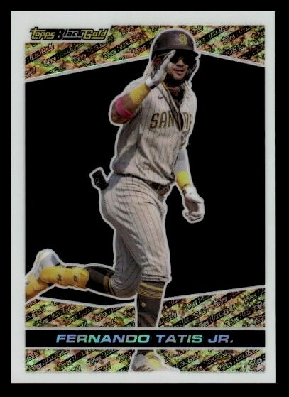 2021 Topps Update Fernando Tatis Jr. BG-1 Black Gold San Diego Padres
