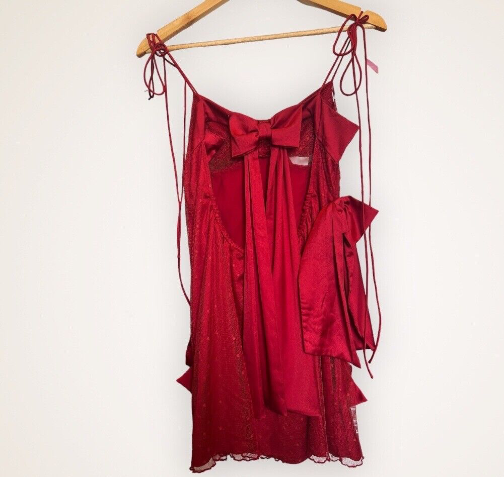 for love and lemons red slip dress For Love and Lemons Glitter Slip Mini in Red TrenLend