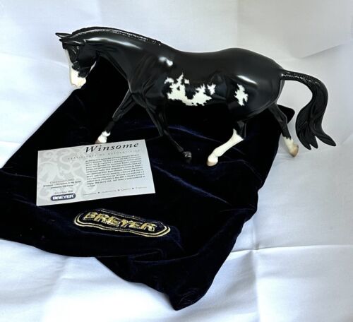 Breyer Winsome Connoisseur 1/350 Black Strapless Bag COA BEAUTIFUL! - Picture 1 of 6