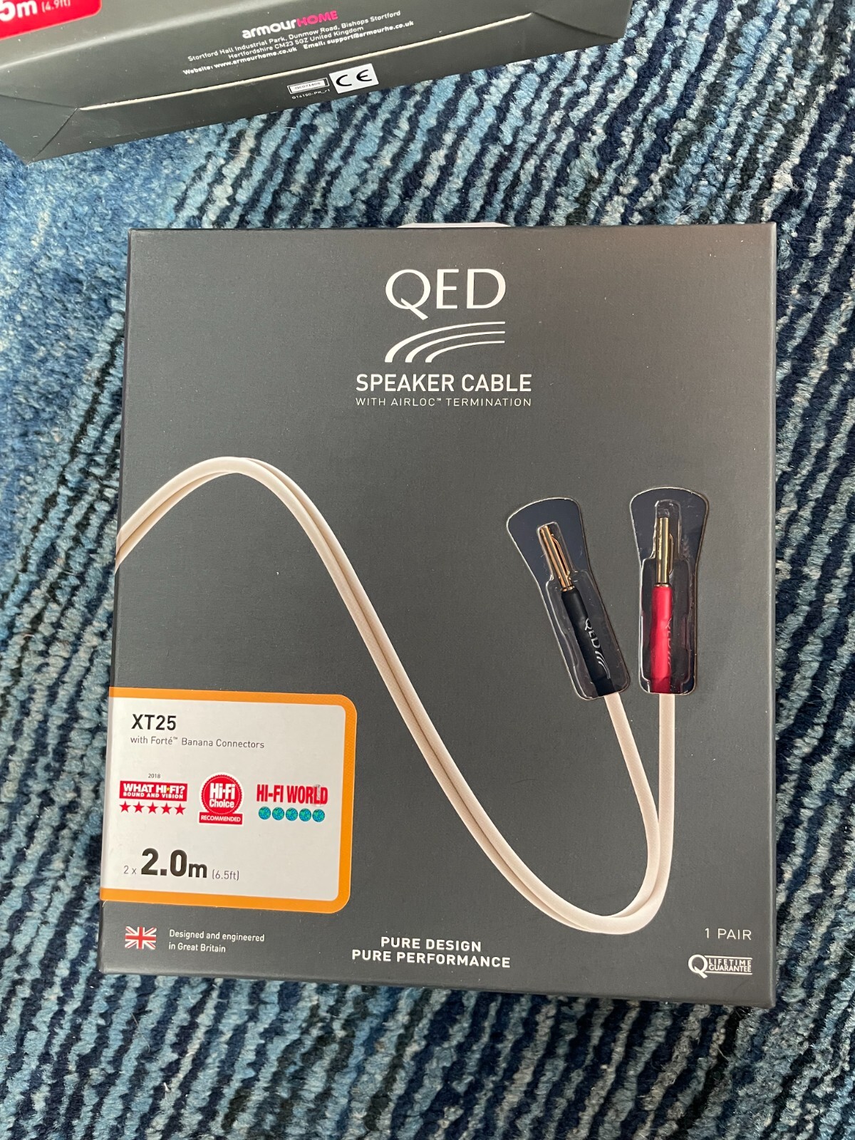 QED XT25 Performance Speaker Cable 2m | L'Essenza della Precisione