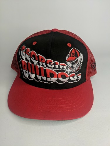 Black Flat Bill Snapback Mesh Hat | eBay