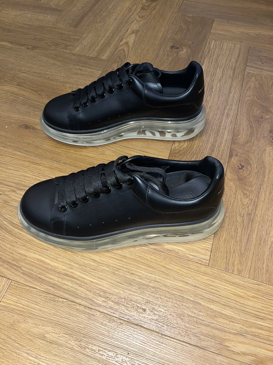 Mens black alexander shop mcqueen trainers
