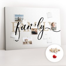 Bacheca Facile apprendimento Per imparare Scuola 120x80 Iscrizione di famiglia