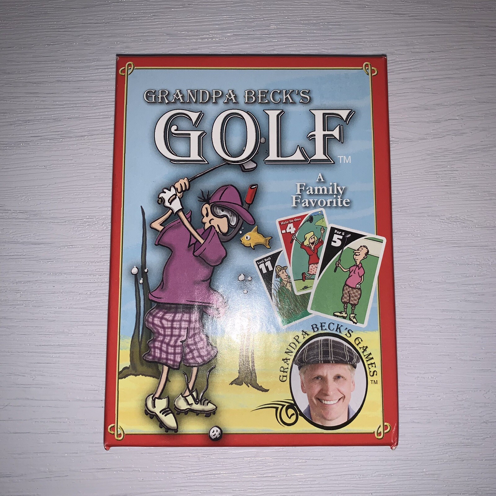 Grandpa Beck’s Golf Fun (2010) FamilyFriendly Strategy Card Game New