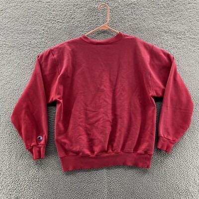 VINTAGE Champion Sweatshirt Mens Large Spellout Fleece VINTAGE Champion Sweatshirt Mens Large Spellout Fleece