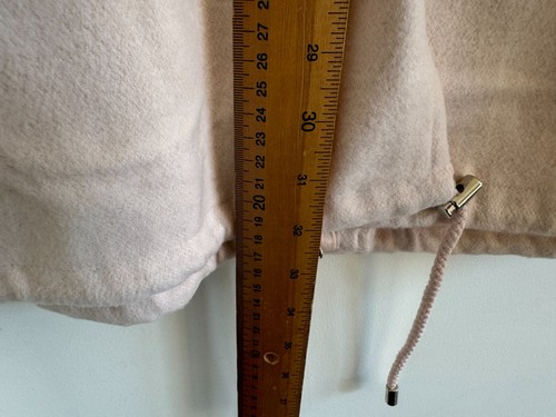 Simply Be Longline Coat Wool Blend Soft Winter Size 14 Pink - Picture 7 of 9