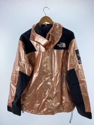 Supreme × THE NORTH FACE 18ss Metallic Mountain Parka Pink