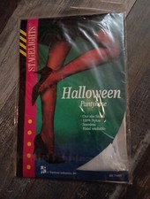 Vintage Spider Web Pantyhose Stagelights NWT Halloween