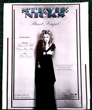 (Fleetwood Mac) Stevie Nicks 1994  Promo Advertisement 13x11 Billboard
