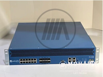 【A22】Palo Alto Networks PA-3220 Palo Alto Networks PA-3220 Firewall 2x PSU No SSD Tested for power