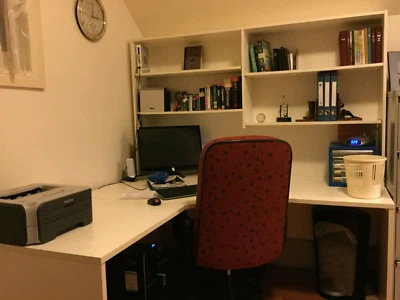 Corner Office Desk With Hutch Desks Gumtree Australia Wyndham Corner Office Desk With Hutch