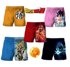 Short Dragon Ball Sport Bermuda Goku Vegeta Jiren Taille Et Couleur Choix