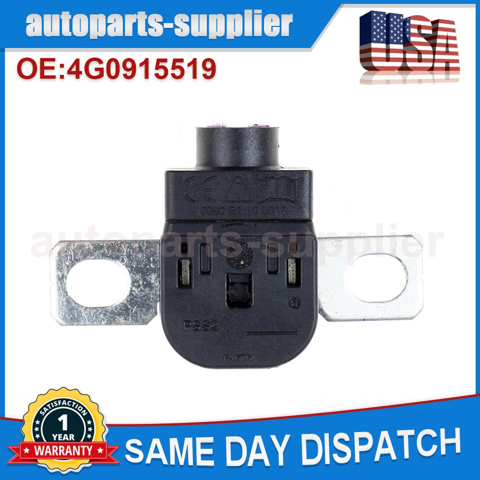 Sensor de corrente de bateria Pyrofuse Pyroswitch 4G0915519 para Audi A6 Q7 VW Touareg - Imagem 3 de 4
