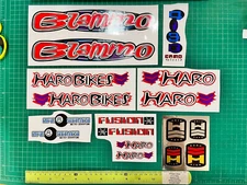1997 Haro blammo red Bmx sticker decal