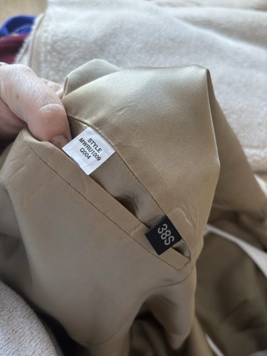 Claiborne Men’s Golden Tan Linen Blend Blazer Sport Coat 38s - Picture 5 of 5