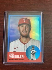 2022 Archives Base Blue Foil #2 Zack Wheeler /25 - PHILLIES