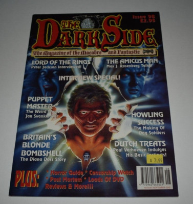 The Dark Side; Magazine of Macabre & Fantastic, Horror # 98 Aug/Sept 2002