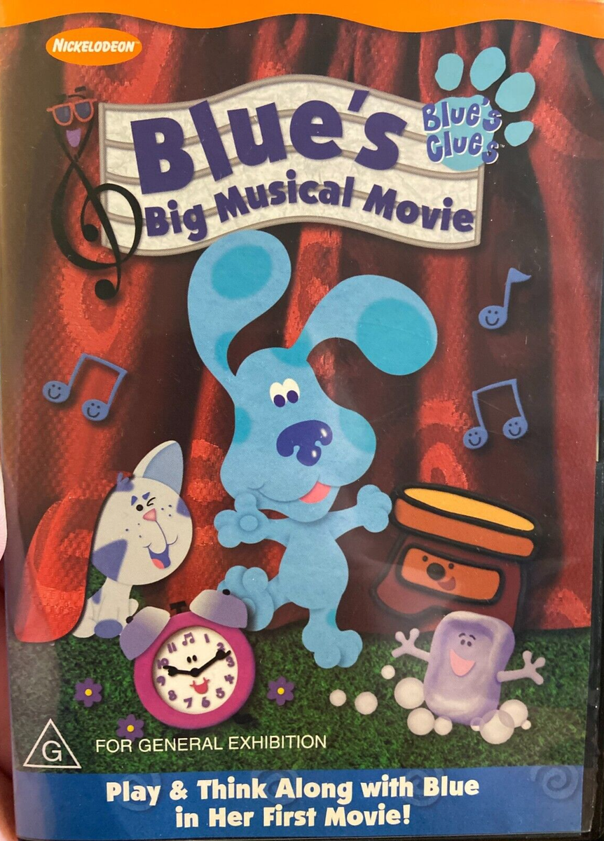 Blue's Clues-Blue's Big Musical Movie (DVD, 2001) for sale