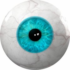 Custom Slipmat Slip Mat for Technics or any DJ Turntable Record Player EYEBALL