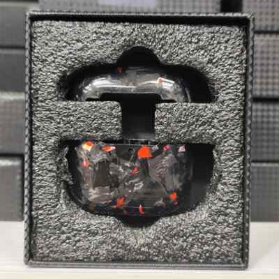 Genuine Carbon Fiber Slim Case for Apple AirPods 4 Glossy Forged Thin Full Cover