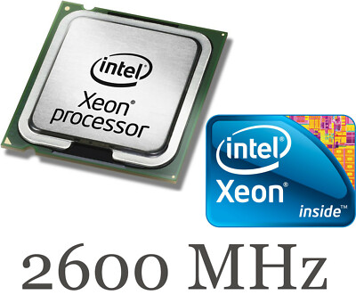 SERVER CPU INTEL PROZESSOR XEON 2600MHZ 2,6GHz SOCKET 604 SL7HU F 1,3V ESAVER MM