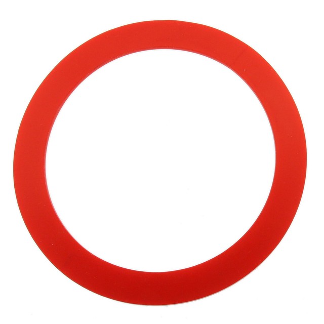 4.5" Silicone Rubber Gasket Pad Jewelry Casting Seal Perforated Flask