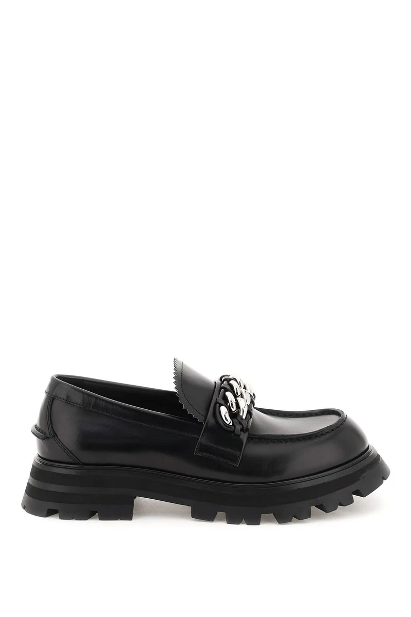 Alexander mcqueen chain penny loafers EU 41 Men | eBay