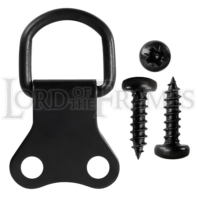 Schwarze Doppel DRings D Ring optional Schrauben Bilderrahmen Rahmen Leinwandbehang