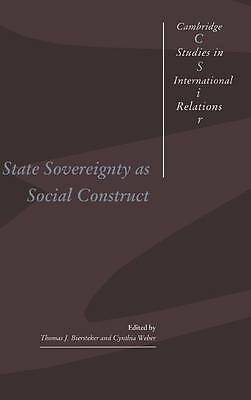 State Sovereignty as Social Construct Biersteker Weber Hardback 9780521562522