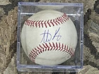 Anthony Rizzo Cubs Practice Used Signed Auto Baseball (ROML) w/COA Yankees