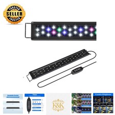 Modern Full Spectrum LED Aquarium Light 48-54 Inch - Timer Adjustable Settings